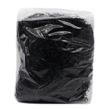 Imagem de Palha De Madeira P/Cestas, Presentes, Decoração Preta 50g - Stop Flore