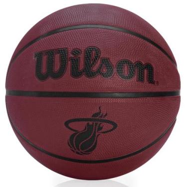 Imagem de Bola De Basquete Wilson NBA Team Tribute Miami Heat Tam 7