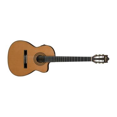 Imagem de Violão 6C Nylon Amber High Gloss Ibanez Classical GA5TCE-AM