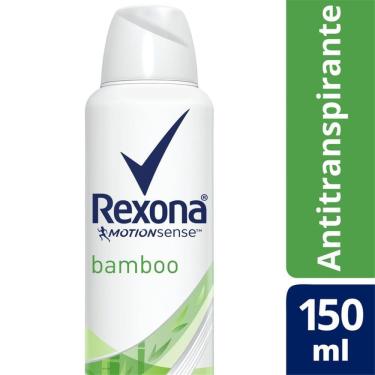Imagem de Desodorante Antitranspirante Rexona Feminino Aerosol Bamboo & Aloe Vera 150ml