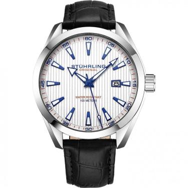 Imagem de Relógio Masculino Quartzo, Prova D 100m, 110V, STUHRLING 3953L.3, Preto