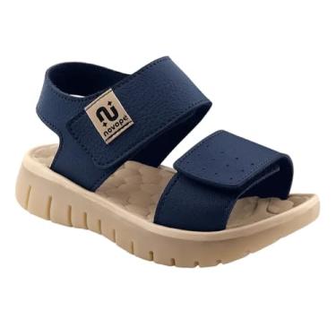 Imagem de Sandália Infantil Novopé 85001506 (Marinho/Cipolla, BR, Criança de 9 a 12 anos, Numérico, 28)