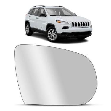 Imagem de Lente Retrovisor Cherokee 2014 A 2017 Com Aquecimento - SP ACESSÓRIOS,