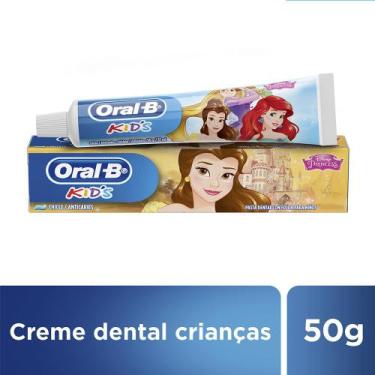Imagem de Creme Dental Oral-B Kids Princesas 50g - Oral B