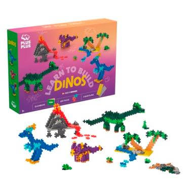 Imagem de Plus-Plus LTB 600pcs Dinossauros