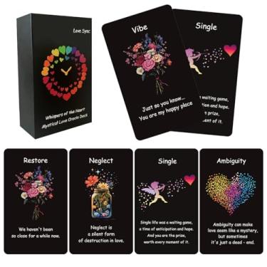 Imagem de MUILKVY Love Oracle Cards - 60-Card Deck for Relationships, Singles & Beginners | Gain Clarity, Uncover Emotional Barriers, Twin Flame & Soulmate Guidance