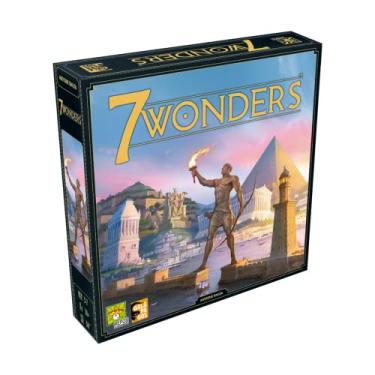 Imagem de Asmodee, 7 Wonders 2ª Edição, Jogo de Tabuleiro de para Amigos, Idade 10+, 3 a 7 jogadores, Partidas de até 30 minutos