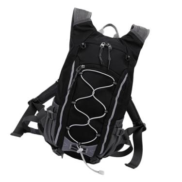 Imagem de Dynwave Mochila esportiva de caminhada 20L, mochila multifuncional ergonômica com vários compartimentos para viagens, acampamentos e conforto, Preto