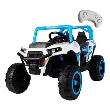 Imagem de Mini Carro Elétrico Bateria 6v Com Controle Remoto Luz Rádio