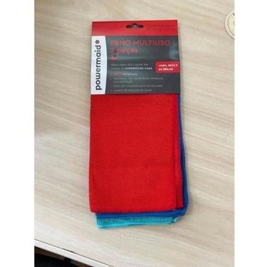 Imagem de Kit Flanela Microfibra Limpa Vidro Pia Auto Pano Multiuso