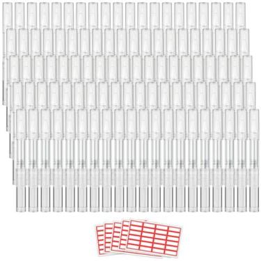 Imagem de Caneta de óleo de cutícula vazia WEBBYBEAR 3 mL (100 unidades) com ade
