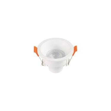 Imagem de Spot de Led Recuado Blumenau 3W Redondo Branco Bivolt, 6500K - Luz Bra