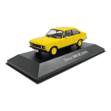 Imagem de Miniatura Dodge 1800 Se 1975 Amarelo Metal 1:43 - Planeta Deagostini, 
