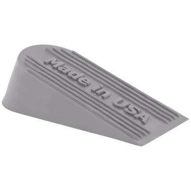 Imagem de Rolha de porta de borracha grande grande feita nos EUA - cunha de batente de porta para carpete, azulejo, piso de concreto, batentes de porta altos para parte inferior da porta - resistente para uso