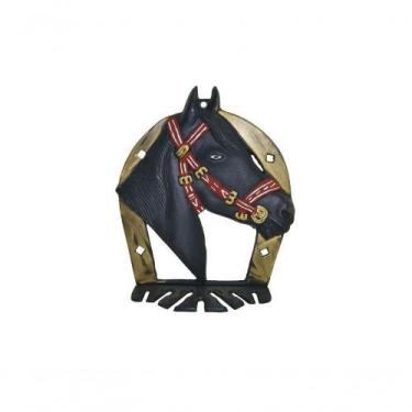 Imagem de Porta Espeto em Alumínio Fundido Modelo Cavalo. - OUTRAS MARCAS