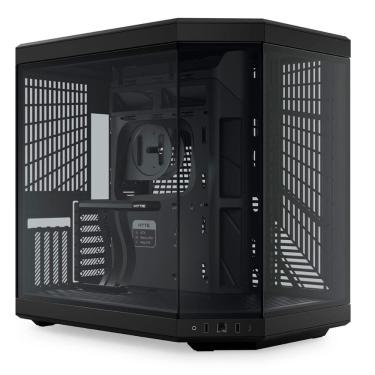 Imagem de Gabinete Gamer Aquário Hyte Y70 - Até 10 Fans - Cabo Riser Incluso - E-ATX - Preto - CS-HYTE-Y70-B