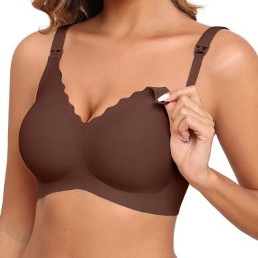 Imagem de Sutiãs de amamentação ProKloud Seamless Supportive Maternity Brown