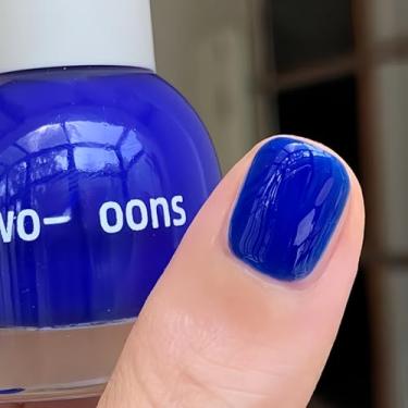 Imagem de KAHSOSE Verniz azul royal – Descasque à base de água, secagem rápida, não tóxico, 10 ml, cobalto, elétrico, azul brilhante, cor para mulheres e meninas