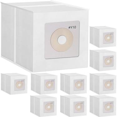 Imagem de Pacote com 10 sacos de vácuo Y10 para aspiradores InterVac CS6, CS8, CS8HW e DOMETIC CV1003 (Y10-5)