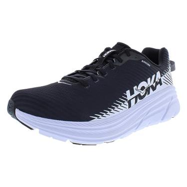 Imagem de HOKA ONE ONE Tênis de corrida masculino de ginástica, Preto/branco, 39