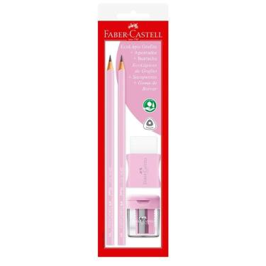 Imagem de Lápis preto Tom Pastel Rosa c/ 2 unid Faber-Castell