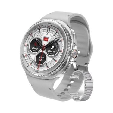 Imagem de Relógio Inteligente Masculino 8 Ultra Com Fones De Ouvido TWS, GPS, Es