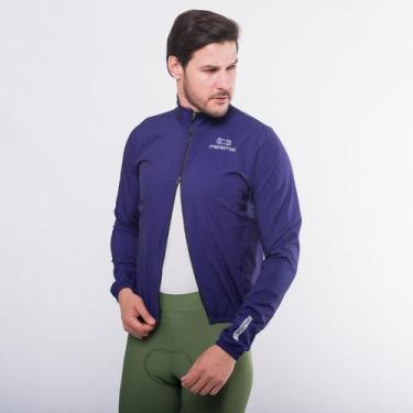 Imagem de Jaqueta Corta Vento de Ciclismo Masculina Márcio May Sport Marinho - M