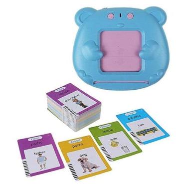 Imagem de Jogo Didático Baby Aprendendo Espanhol e Inglês Com 112 Cartãos Art Ba