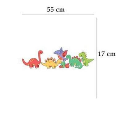Imagem de Adesivo De Box Dinossauros