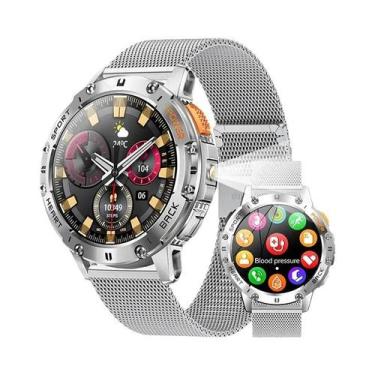 Imagem de Relógio Inteligente Masculino Com Grande Bateria, Chamadas Bluetooth, 