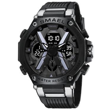 Imagem de Relógio Masculino Smael Digital 8087 Preto