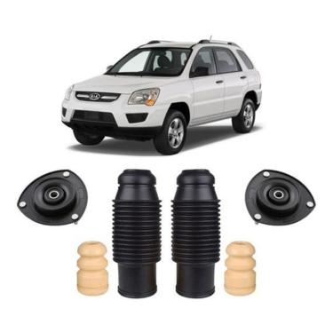 Imagem de 2 Kit Coxim Amortecedor Dianteiro Kia Sportage 08 2009 2010