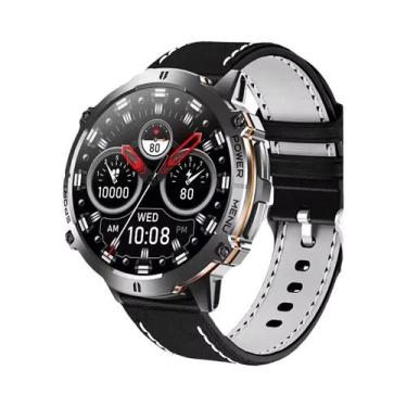Imagem de Smartwatch Masculino 1.73'' AMOLED HD GPS 10ATM À Prova D'Água Chamada