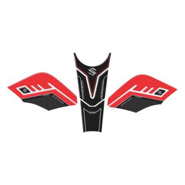 Imagem de Adesivo Protetor Tank Pad V-Strom 650 2020-2021 - Cromo Sign