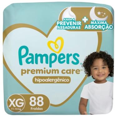 Imagem de Fralda Descartável Pampers Premium Care Tamanho XG 88 Unidades