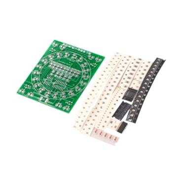 Imagem de NonMiFyR Placa de prática de soldagem de componentes SMD CD4017 e NJ5655 para treinamento de habilidades Kit eletrônico faça você mesmo
