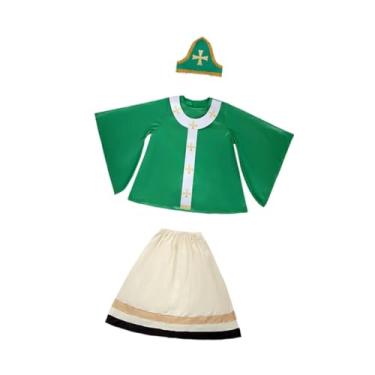Imagem de IEUDNS Fantasia infantil de Dia de São Patrício, uniforme e roupa para Halloween, Xl