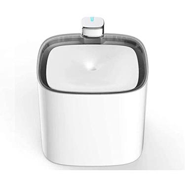 Imagem de Liusj JUnst Fonte de água potável para gatos, com filtro de carvão ativado, fonte ultra silenciosa para animais de estimação 3L, cachoeira, fonte bebedouro para gatos, cães, vários animais de