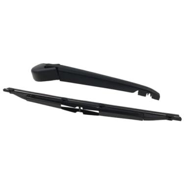 Imagem de GRJQRKHZ Lâmina do braço do limpador de para-brisa traseiro para V&olvo V50 2004-2017 Braço da lâmina do limpador traseiro do carro vidro limpo janela traseira para-brisas acessórios do braço do