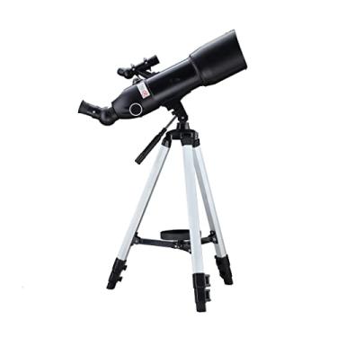 Imagem de Telescópios para adultos iniciantes em astronomia telescópios de 80 mm com suporte de telefone 10 x tripé e capa Telescópios para telefone