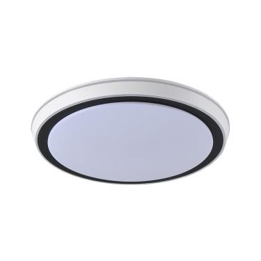 Imagem de Plafon Skylight Ox 4078r5 50 Led Bivolt Branco / Preto
