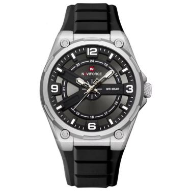 Imagem de Relógio de Pulso Esportivo Masculino Silicone de Quartzo Á prova d´agua