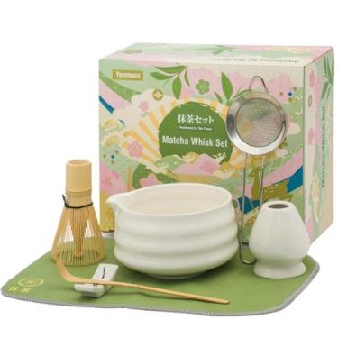 Imagem de Conjunto de batedores Matcha YEEMUOS, 7 unidades com tigela de cerâmic