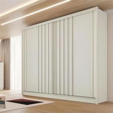 Imagem de Guarda Roupa Solteiro Ripado 2 Portas - Galati Made Marcs