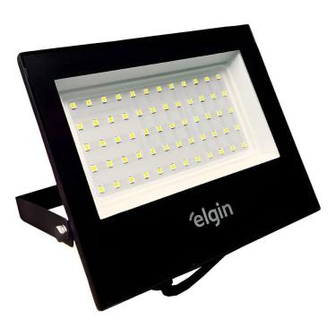 Imagem de Refletor Projetor Holofote Led 100W Luz Branca Elgin Cor Da