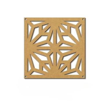 Imagem de Painéis decorativos 3D em MDF – divisórias modernas e elegantes para sua casa e escritório (010,Kit 6pçs-29cm x 29cm)