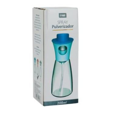 Imagem de Galheteiro Spray 200ml em Vidro com Tampa Plástica – Dispenser de Azeite, Óleo e Vinagre | Controle Preciso e Design Elegante