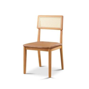 Imagem de Cadeira de Jantar com Encosto de Telinha Ava - Zurc Decor