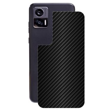 Imagem de Película para Motorola Edge 30 Neo 5G - Traseira de Fibra de Carbono Preta - Gshield