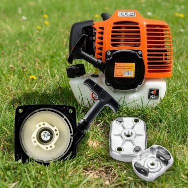 Imagem de Partida Puxador Completo + Arrastador Trinquete para Roçadeira Nakasaki 65cc 75cc